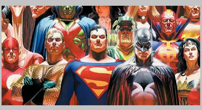 Книжная выставка «Marvel, DC и другие комиксы»