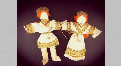 Презентация выставки кукол «Славянские обереги»