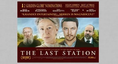 Просмотр фрагментов фильма «Last Station» на английском языке