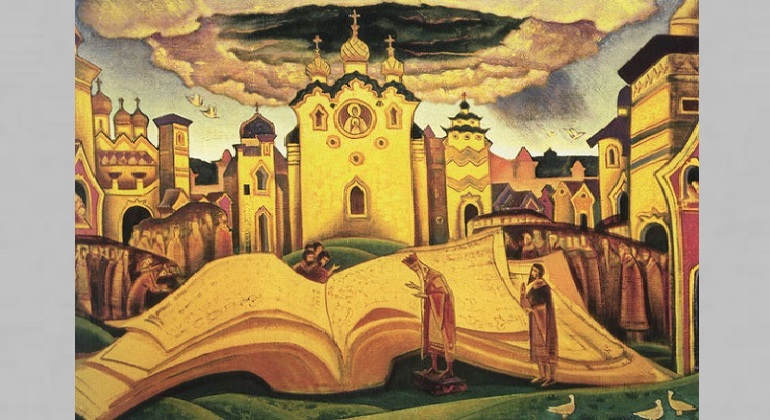Книжная выставка «Великое наследие: литература Древней Руси» Книжная выставка «Великое наследие: литература Древней Руси»