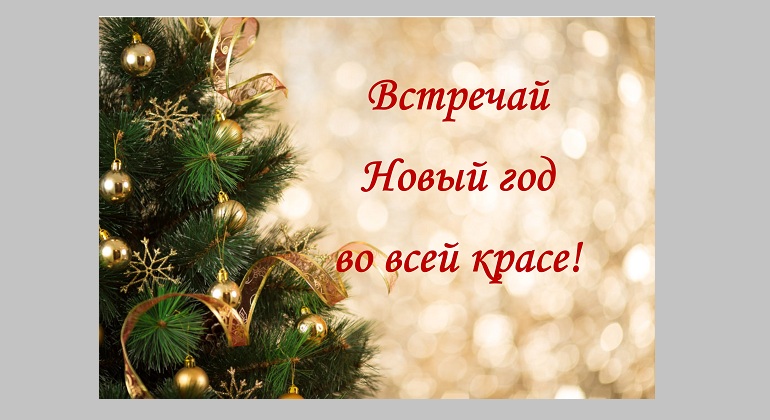 Книжная выставка «Встречай Новый год во всей красе!»