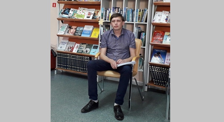 Встреча с писателем Юрием Харлашкиным Встреча с писателем Юрием Харлашкиным